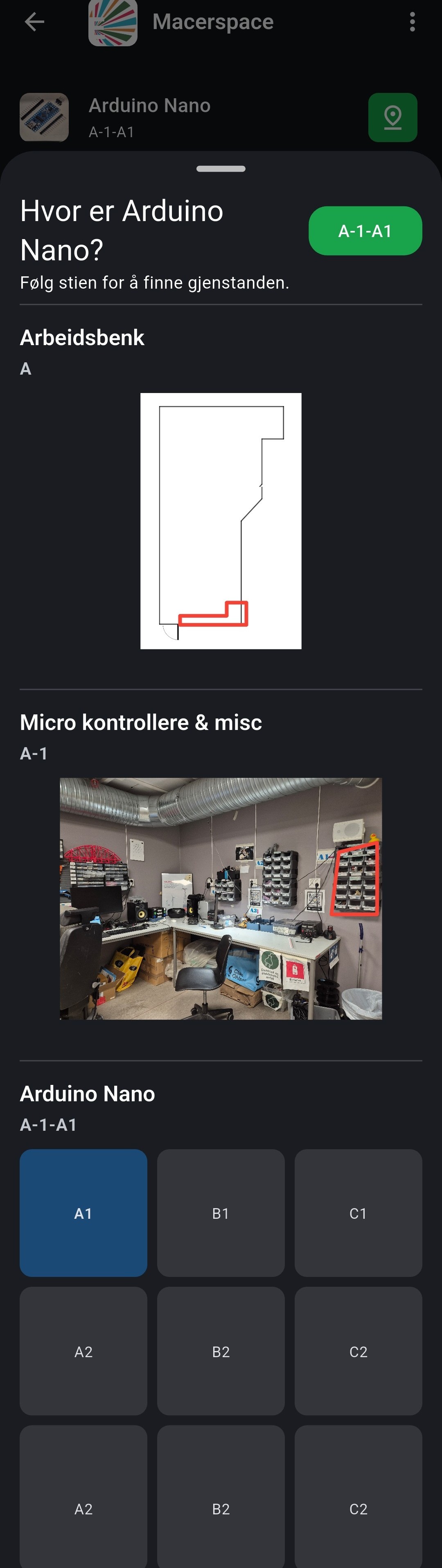 Steg 3: finn plassering